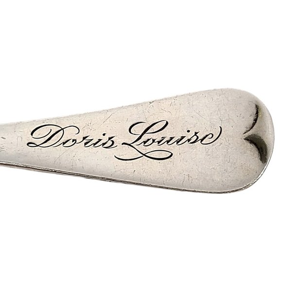 Whiting Sterling Silver Spoon Applied Cherries Teaspoon #11542 - Picture 9 of 11